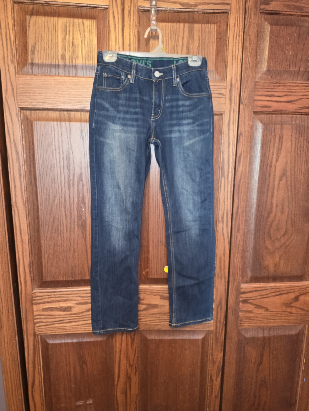 Levi's Kids Dark Blue Straight Leg Jeans